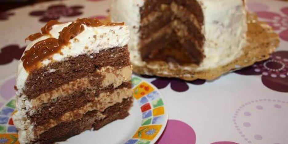 Mari Cocinillas - Tarta de dulce de leche y chocolate especial cumpleaños