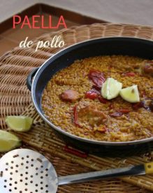 Mari Cocinillas - Paella de Pollo