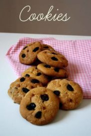 Mari Cocinillas - Cookies de chocolate blanco y arandanos