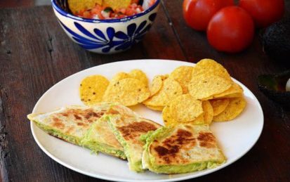 Mari Cocinillas - Quesadillas de pollo, queso y aguacate