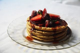 Mari Cocinillas - Pancakes de avena SALUDABLES, veganos, sin gluten, sin lactosa y sin huevo