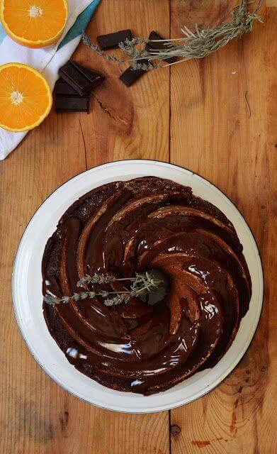 Mari Cocinillas - Cómo hacer un bundt cake de chocolate húmedo fácil y rápìdo