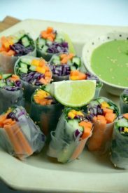 Mari Cocinillas - Rollitos de verduras o rollos vietnamitas