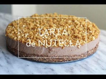 Mari Cocinillas - RECETA DE TARTA DE NUTELLA (SIN HORNO) | Las María Cocinillas