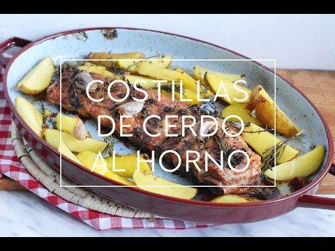 COMO HACER COSTILLAR COSTILLAS DE CERDO AL HORNO CON PAPATAS DELUXE