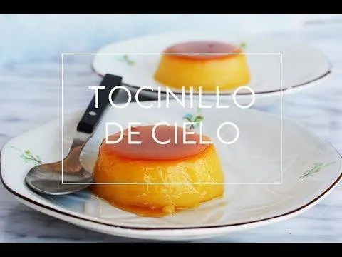 Mari Cocinillas - RECETA DE TOCINO DE CIELO TRADICIONAL | Las María Cocinillas