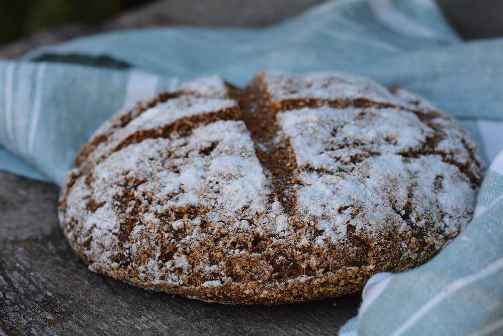 Pan de quinoa sin gluten