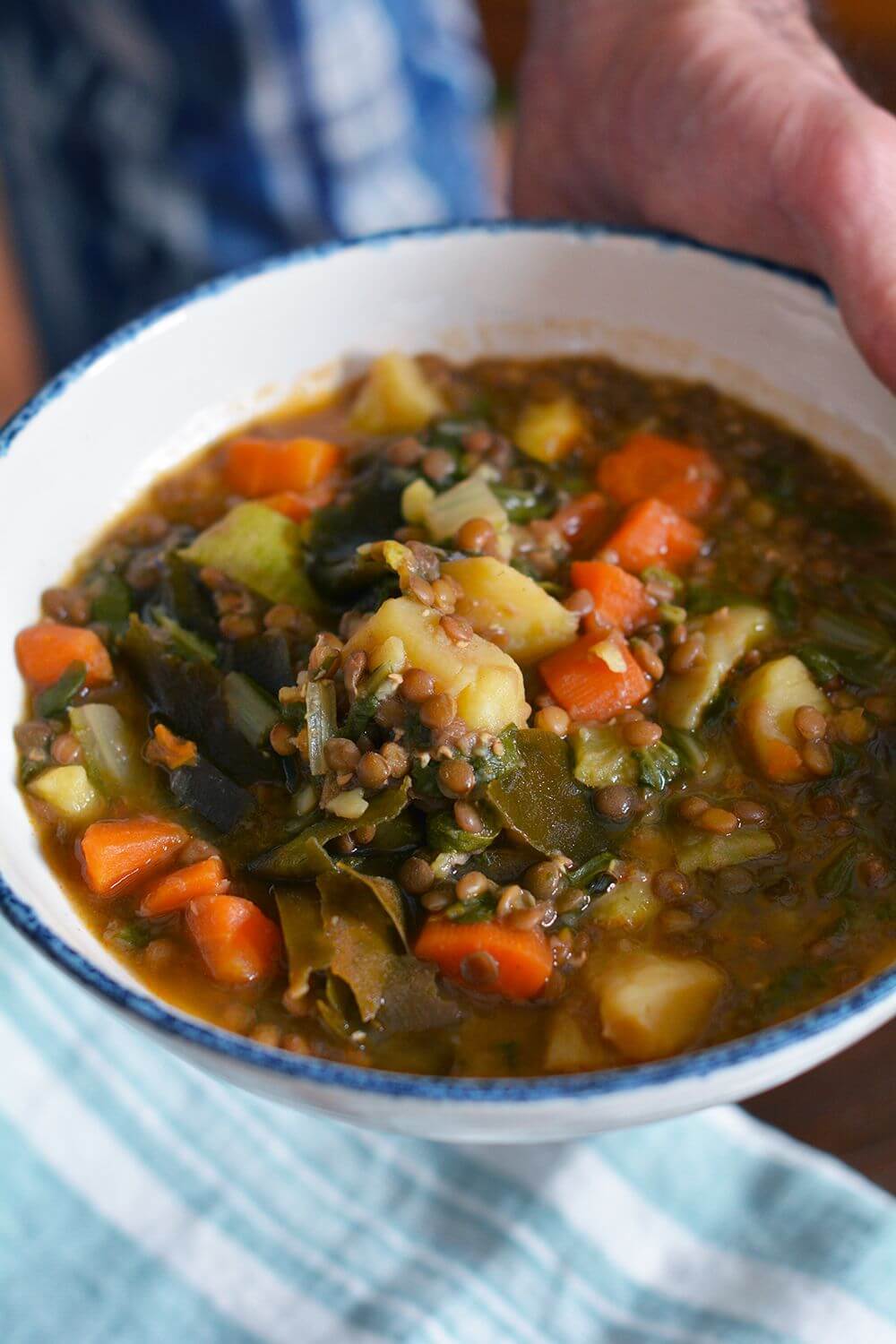 Recetas veganas con alga kombu