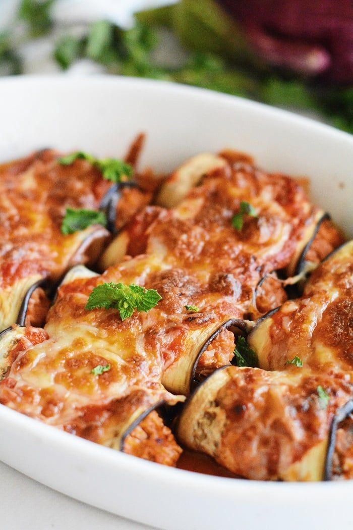 Rollitos de berenjena con atún. Riquísimos y sin grasa Las María Cocinillas