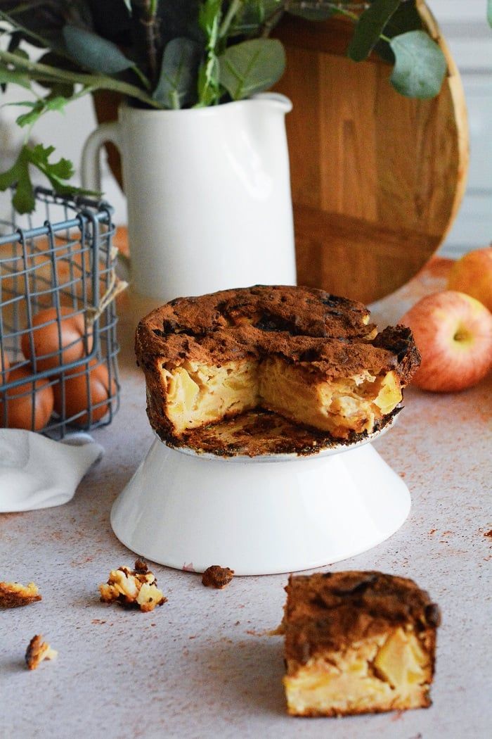 TARTA DE MANZANA FÁCIL Y SIN GLUTEN