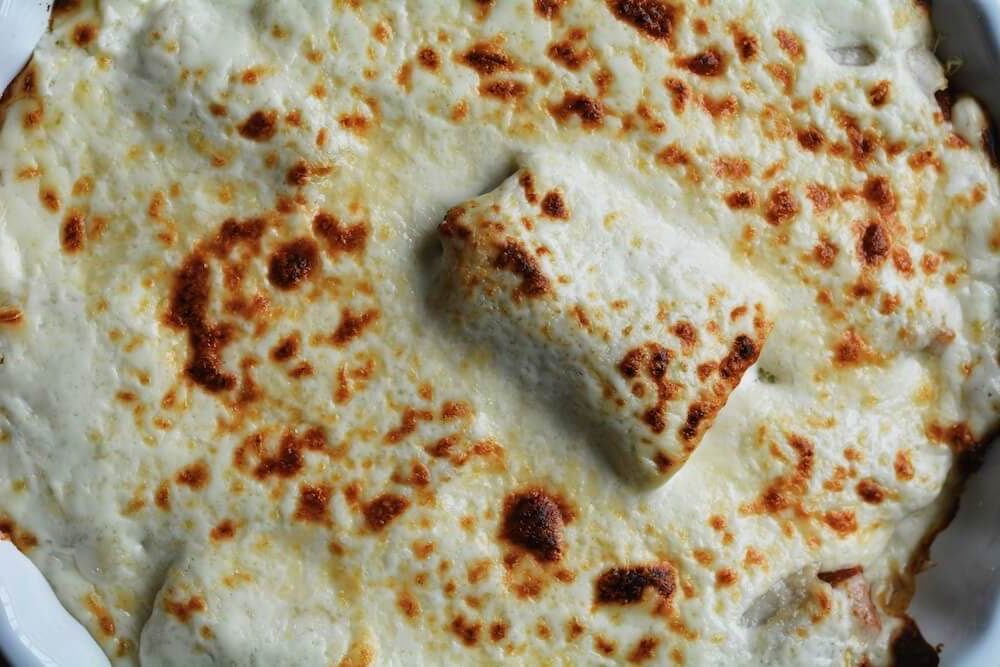 CANELONES DE CALABAZA Y RICOTTA