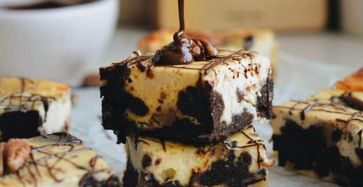 BROWNIE CHEESECAKE RECETA - Mari Cocinillas