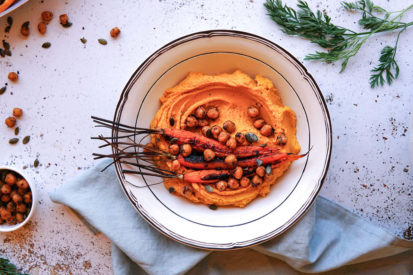 Mari Cocinillas - Hummus de zanahoria