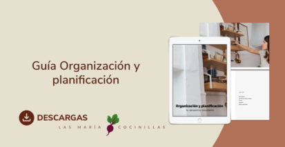 Mari Cocinillas - Guía Organización y planificación